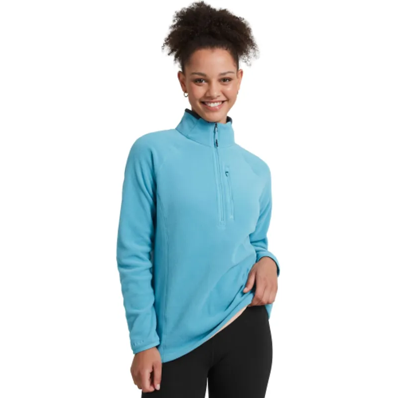 Kathmandu Women's Ridge 100 Primaloft Bio Pullover Fleece in Cove